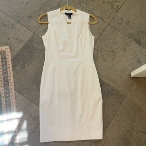 Etcetera white dress